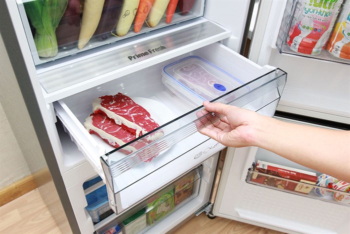 Tủ lạnh Panasonic Inverter 290 lít NR-BV328XSVN Màu Xám