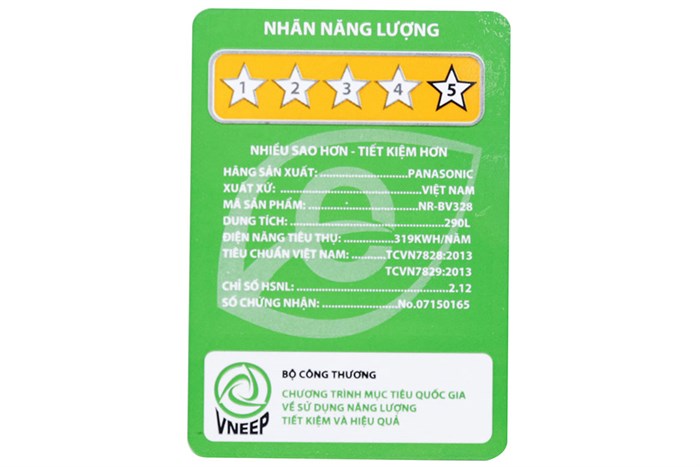 Tủ lạnh Panasonic Inverter 290 lít NR-BV328XSVN Màu Xám