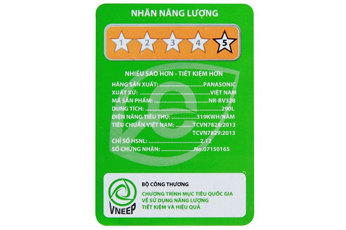 Tủ lạnh Panasonic Inverter 290 lít NR-BV328QSVN Màu Xám