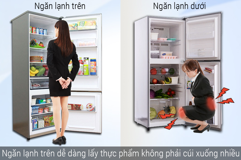 Ngăn lạnh trên tiện ích