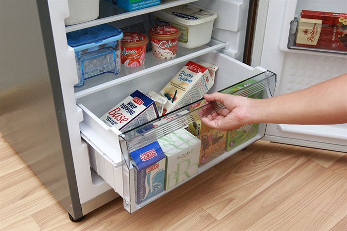 Tủ lạnh Panasonic Inverter 322 lít NR-BV368XSVN Màu Xám