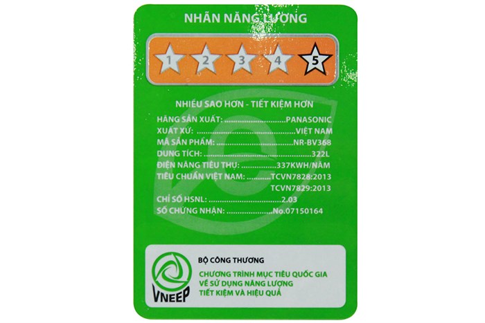 Tủ lạnh Panasonic Inverter 322 lít NR-BV368XSVN Màu Xám