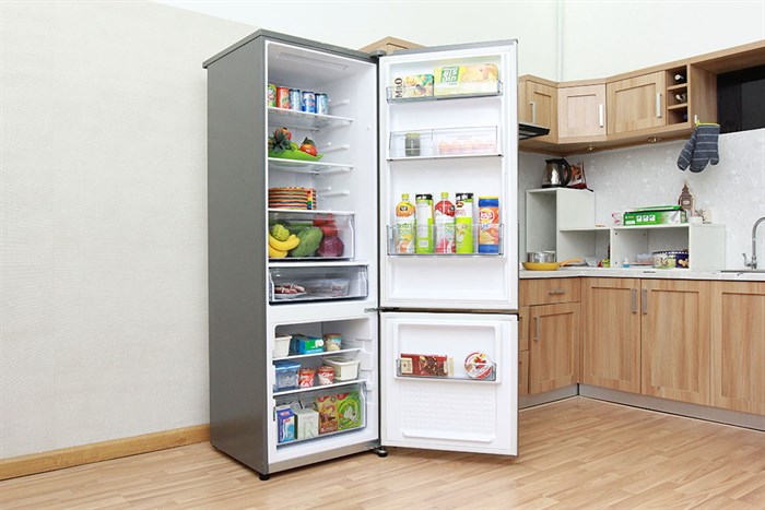 Tủ lạnh Panasonic Inverter 322 lít NR-BV368XSVN Màu Xám