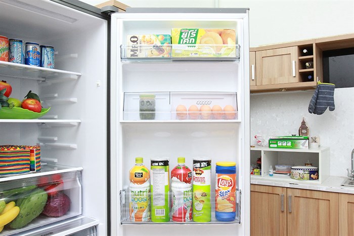 Tủ lạnh Panasonic Inverter 322 lít NR-BV368XSVN Màu Xám