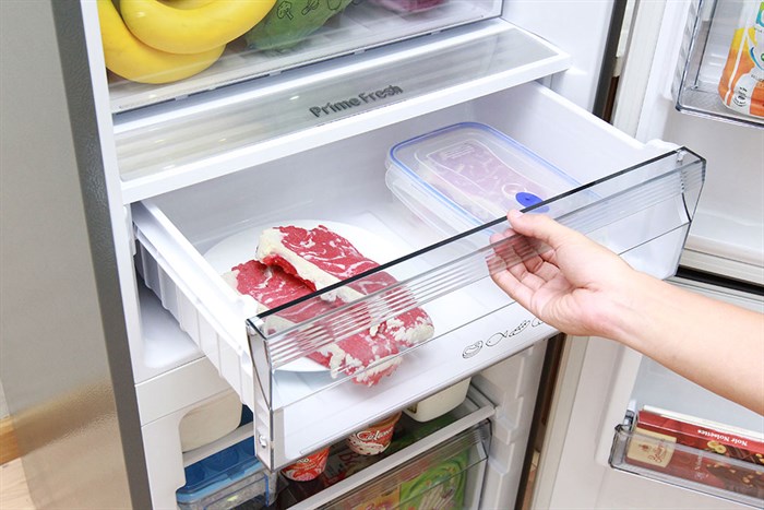 Tủ lạnh Panasonic Inverter 322 lít NR-BV368XSVN Màu Xám