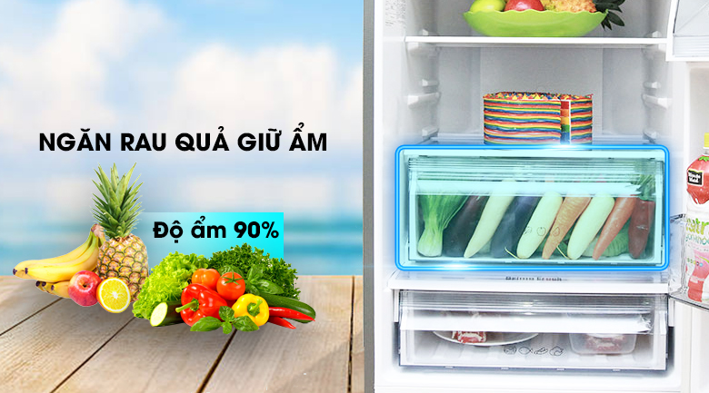 Tủ lạnh Panasonic Inverter 322 lít NR-BV368QSVN