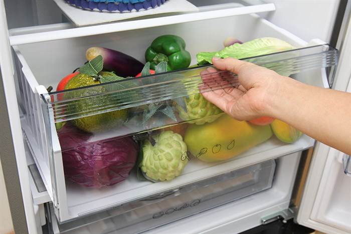 Tủ lạnh Panasonic Inverter 322 lít NR-BV368QSVN Màu Xám