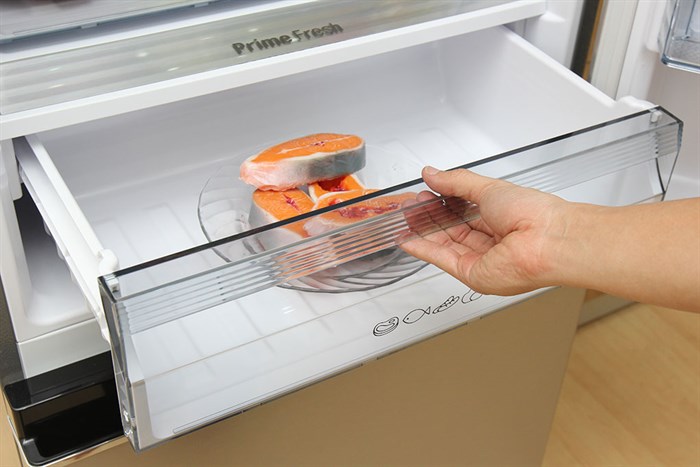 Tủ lạnh Panasonic Inverter 322 lít NR-BV368QSVN Màu Xám