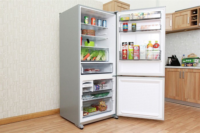 Tủ lạnh Panasonic Inverter 363 lít NR-BX418VSVN Màu Xám