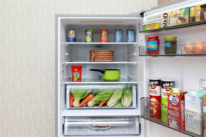 Tủ lạnh Panasonic Inverter 363 lít NR-BX418VSVN Màu Xám