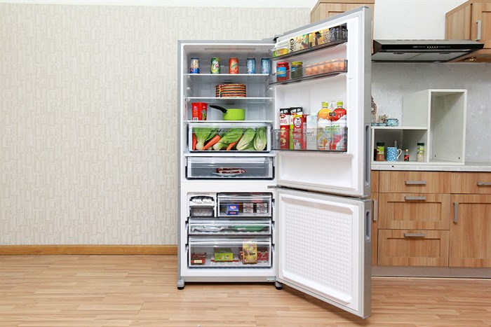 Tủ lạnh Panasonic Inverter 363 lít NR-BX418VSVN Màu Xám