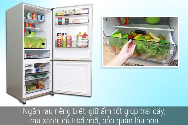 Ngăn rau hiện đại