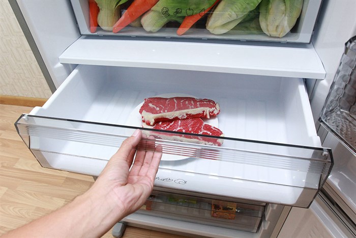 Tủ lạnh Panasonic Inverter 363 lít NR-BX418VSVN Màu Xám