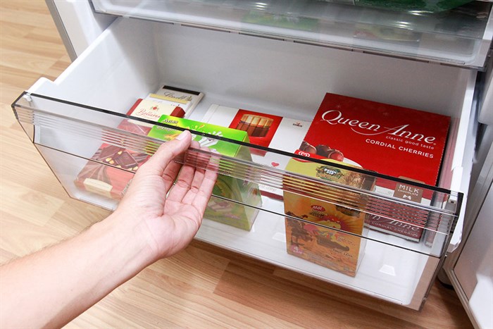 Tủ lạnh Panasonic Inverter 363 lít NR-BX418VSVN Màu Xám