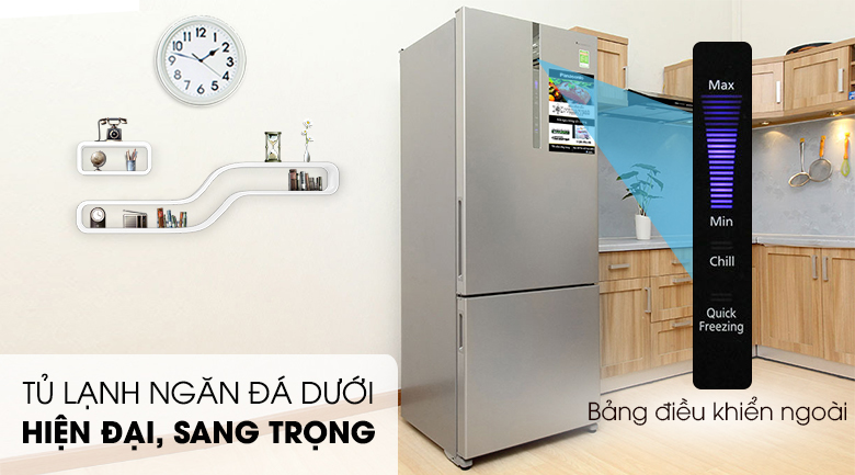 Tủ lạnh Panasonic Inverter 405 lít NR-BX468XSVN