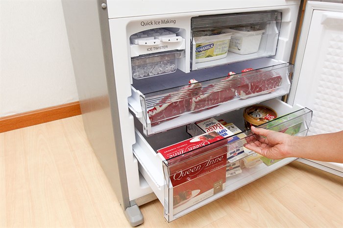 Tủ lạnh Panasonic Inverter 405 lít NR-BX468XSVN Màu Xám