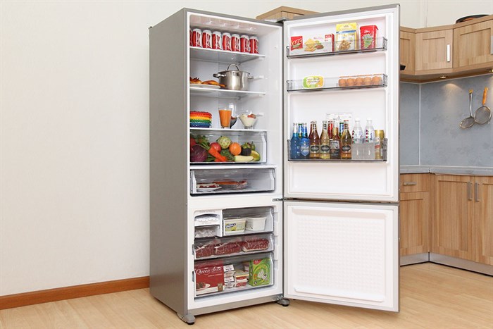 Tủ lạnh Panasonic Inverter 405 lít NR-BX468XSVN Màu Xám