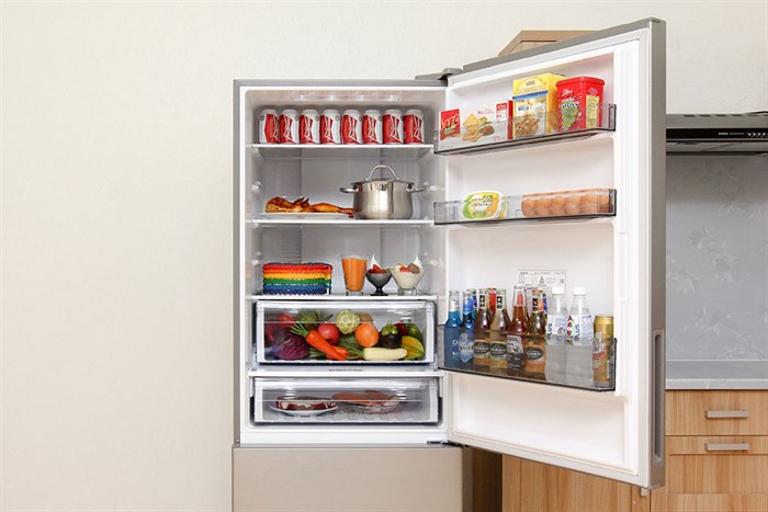 Tủ lạnh Panasonic Inverter 405 lít NR-BX468XSVN Màu Xám