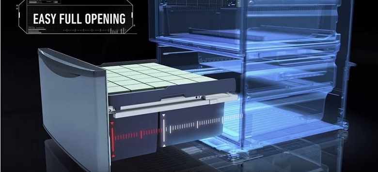 Ngăn chứa lớn và mở hoàn toàn 100% Ngăn chứa lớn và mở hoàn toàn 100%