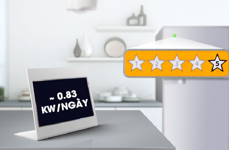 Nhờ khả năng giảm đi sự hao phí điện, công nghệ Inverter tiết kiệm đến 50% điện năng và chỉ tiêu tốn khoảng 0.83 kW điện mỗi ngày