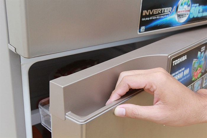Tủ lạnh Toshiba 409 lít GR-T46VUBZ N1 Màu Nâu nhạt