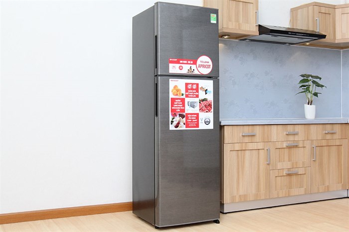 Tủ lạnh Sharp 271 lít SJ-280E-DS Màu Xám