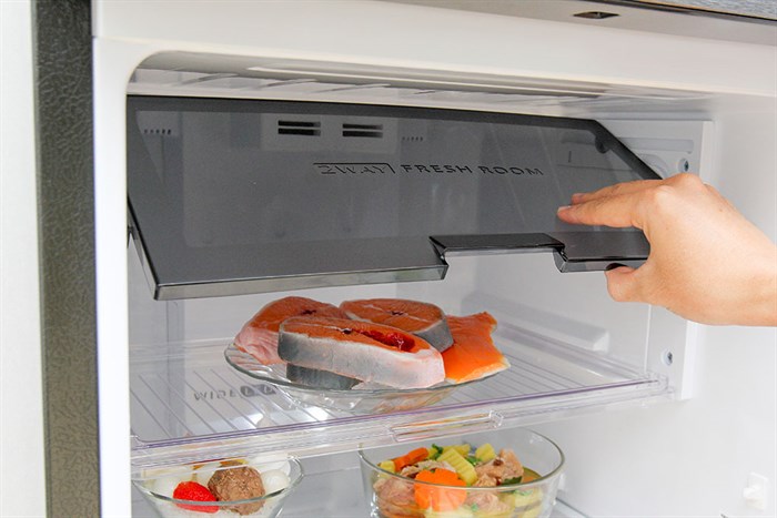 Tủ lạnh Sharp 271 lít SJ-280E-DS Màu Xám