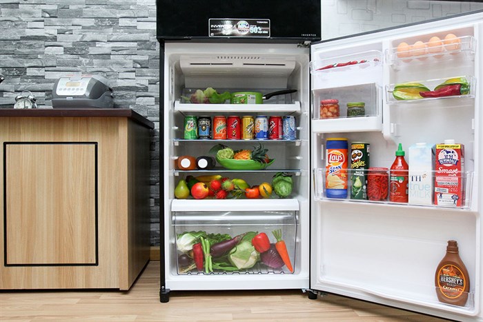 Tủ lạnh Toshiba Inverter 359 lít GR-TG41VPDZ Màu Đen