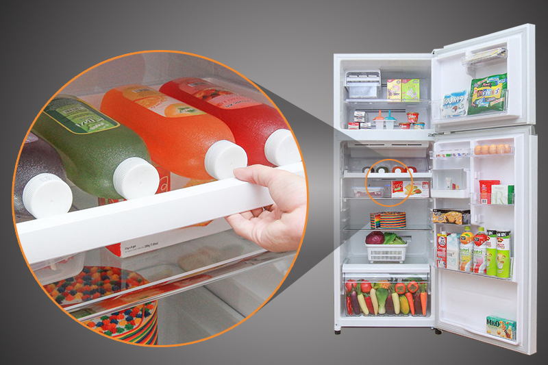 Ngăn làm lạnh kép Dual Cooling Zone