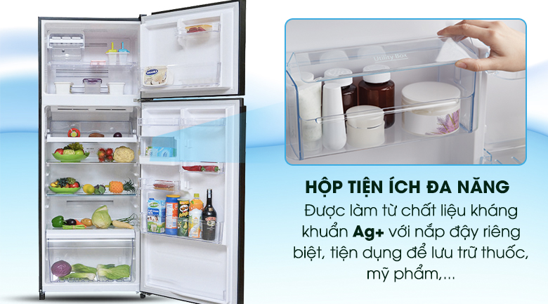 Tủ lạnh Toshiba Inverter 409 lít GR-TG46VPDZ