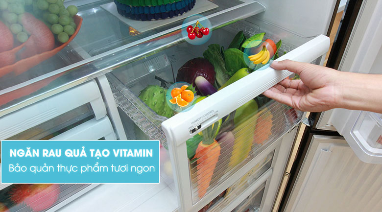 Tủ lạnh Mitsubishi Electric Inverter 580 lít MR-L72EH-BRW