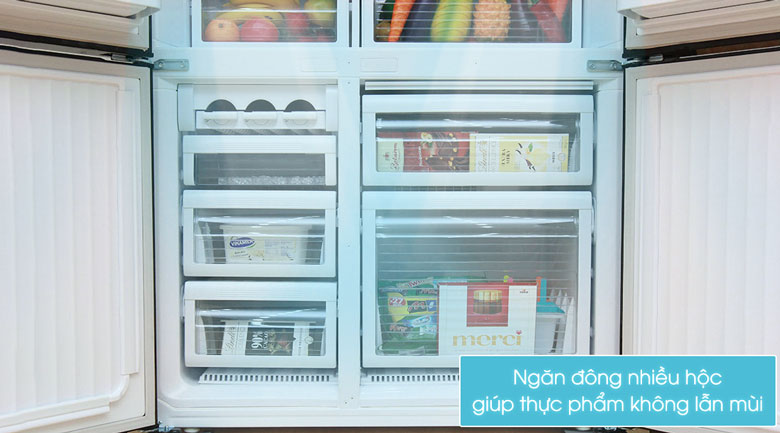 Tủ lạnh Mitsubishi Electric Inverter 580 lít MR-L72EH-BRW