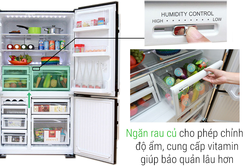 Ngăn rau củ