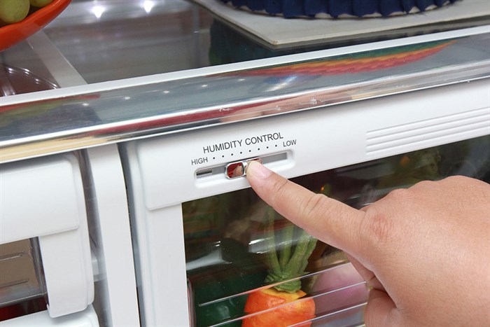 Tủ lạnh Mitsubishi Electric Inverter 580 lít MR-L72EH-BRW Màu Đen - nâu