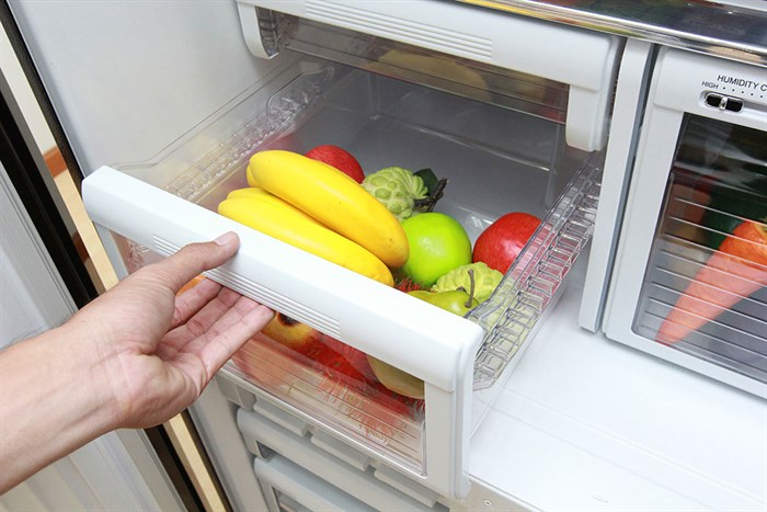 Tủ lạnh Mitsubishi Electric Inverter 580 lít MR-L72EH-BRW Màu Đen - nâu