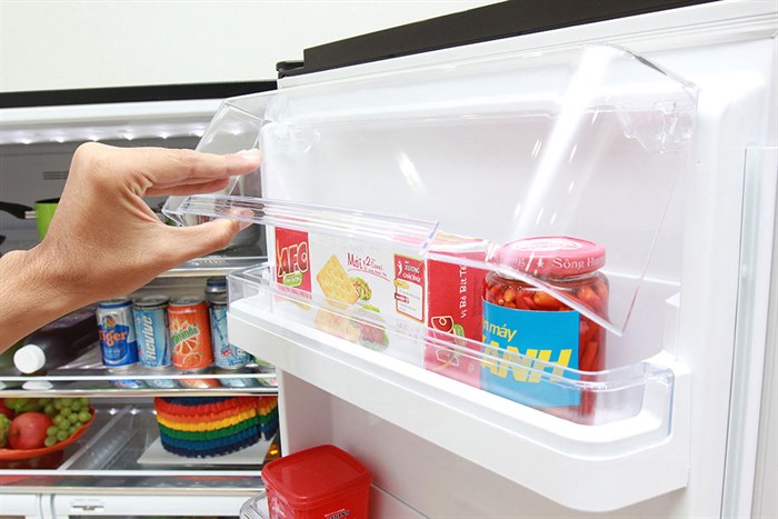 Tủ lạnh Mitsubishi Electric Inverter 580 lít MR-L72EH-BRW Màu Đen - nâu