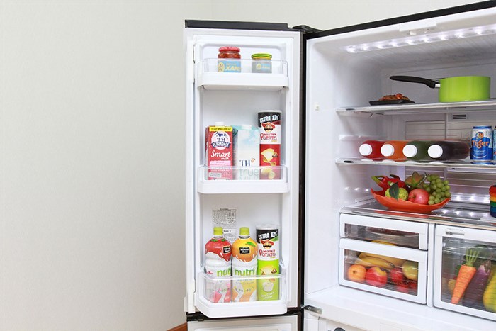 Tủ lạnh Mitsubishi Electric Inverter 580 lít MR-L72EH-BRW Màu Đen - nâu