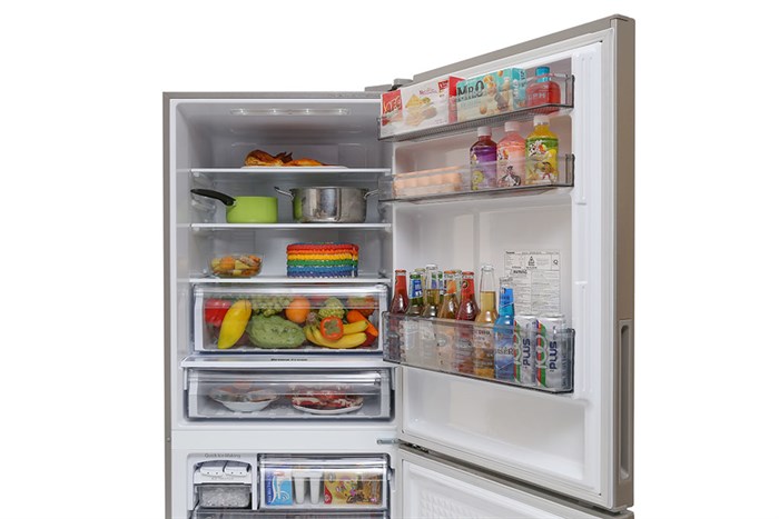 Tủ lạnh Panasonic Inverter 363 lít NR-BX418XSVN Màu Xám