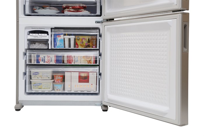 Tủ lạnh Panasonic Inverter 363 lít NR-BX418XSVN Màu Xám