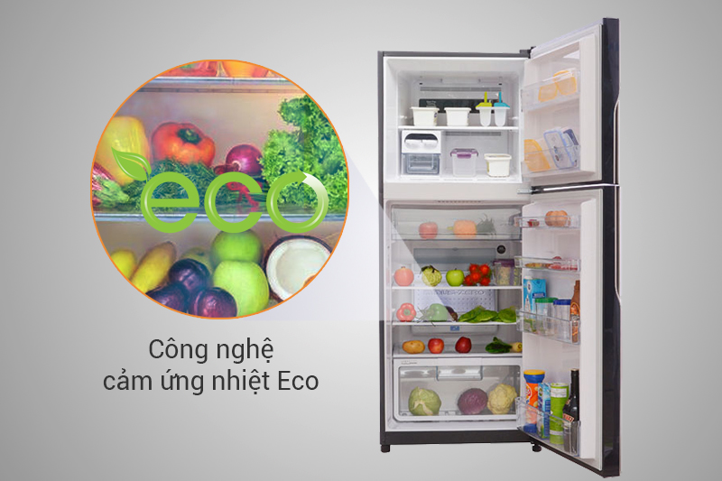 Hitachi R-VG440PGV3 GPW trang bị cảm biến Eco