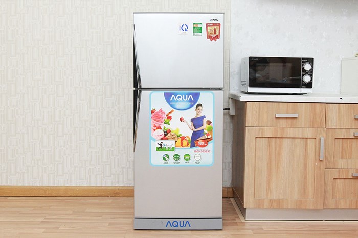 Tủ lạnh Aqua 165 lít AQR-S185BN Màu Bạc