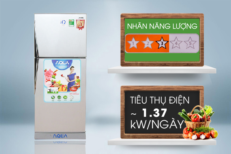 So sánh chi tiết Tủ lạnh Sanyo 130 lít SR-145PN VS với Tủ lạnh Aqua 165 lít  AQR-S185BN | DienmayXANH.com