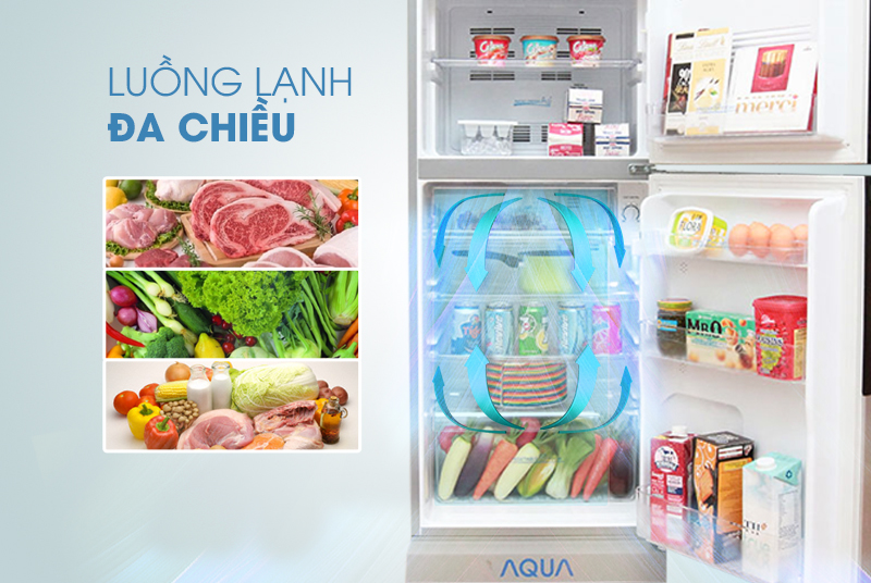 Luồng khí lạnh đa chiều nhanh chóng làm lạnh