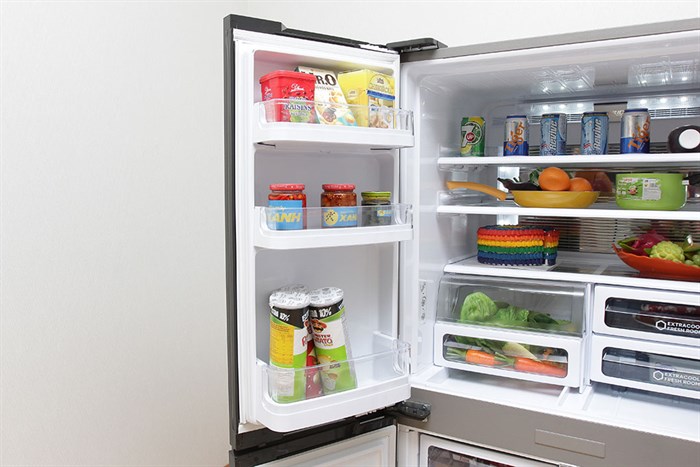 Tủ lạnh Sharp Inverter 556 lít SJ-FX630V-ST Màu Xám