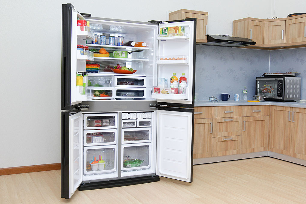 Tủ lạnh Sharp Inverter 556 lít SJ-FX630V-ST giá rẻ