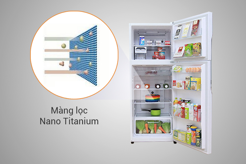Hitachi R-VG470PGV3 GPW trang bị công nghệ Nano Titanium