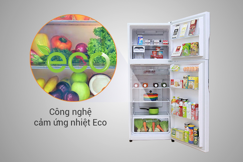 Hitachi R-VG470PGV3 GPW trang bị cảm biến Eco
