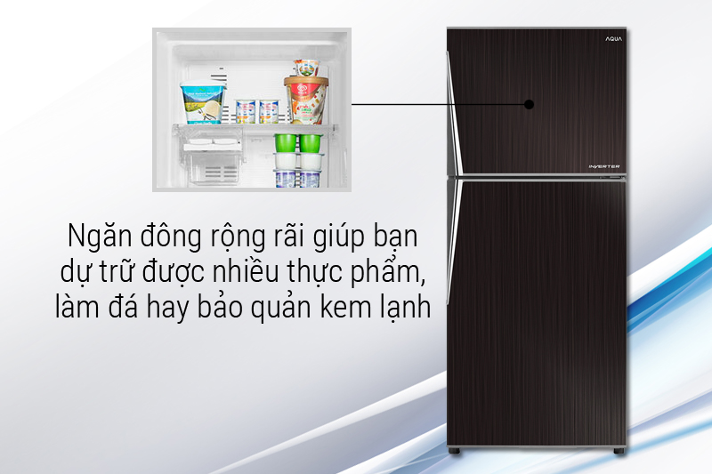 Ngăn đông dung tích lớn