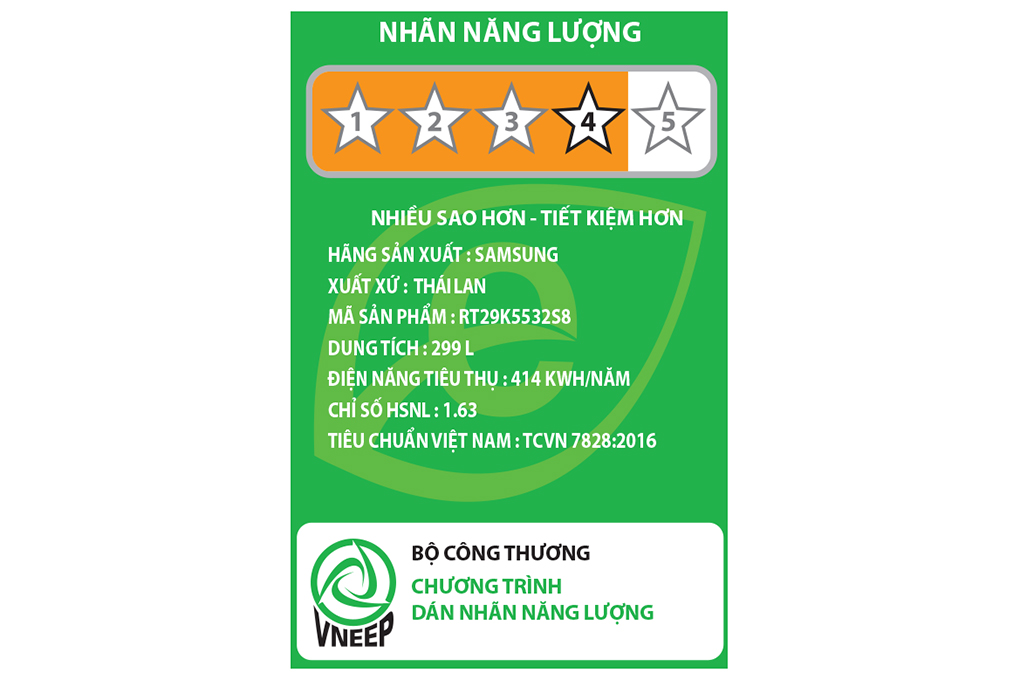 Tủ lạnh Samsung Inverter 299 lít RT29K5532S8/SV Màu Xám