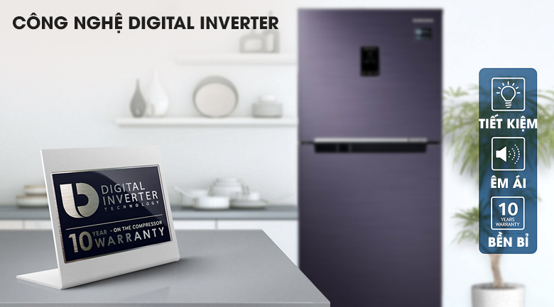 Tủ lạnh Samsung Inverter 299 lít RT29K5532UT/SV